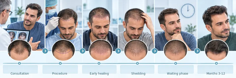 Psychological Support and Counseling for Hair Transplant Patients Emotional and hair growth timeline after hair transplant