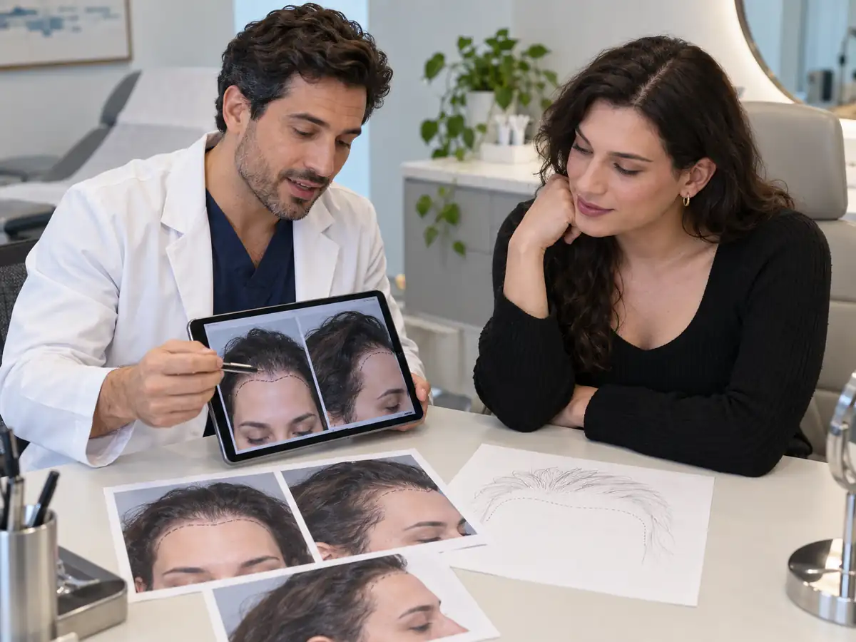 Transgender Hair Transplant Personalised transgender hair transplant and hairline planning