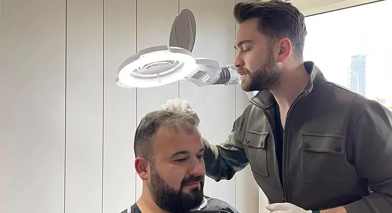 before hair transplant in turkey