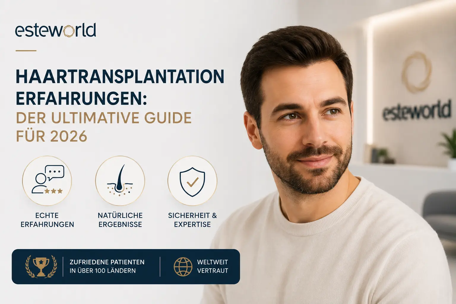 Haartransplantation Erfahrungen Der ultimative Guide für 2026